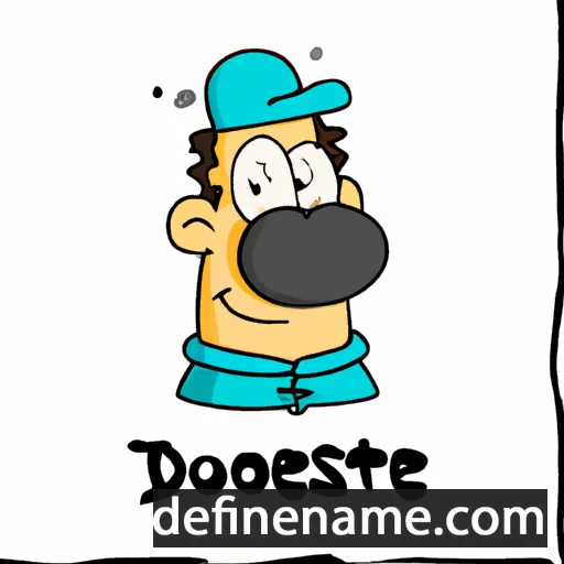 cartoon of the name Dorste