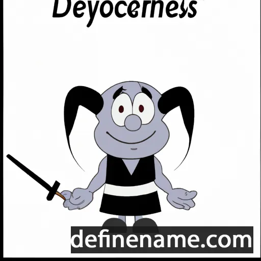 cartoon of the name Dorymenes