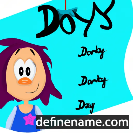 cartoon of the name Dorys