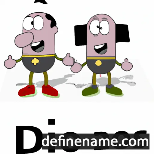 cartoon of the name Dos