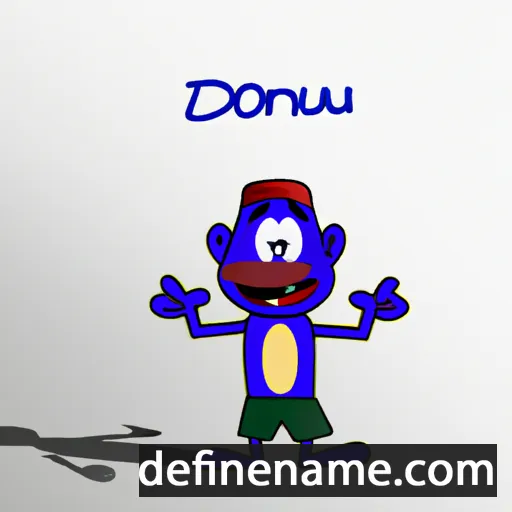 cartoon of the name Doumu