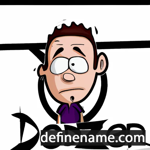 cartoon of the name Dozier