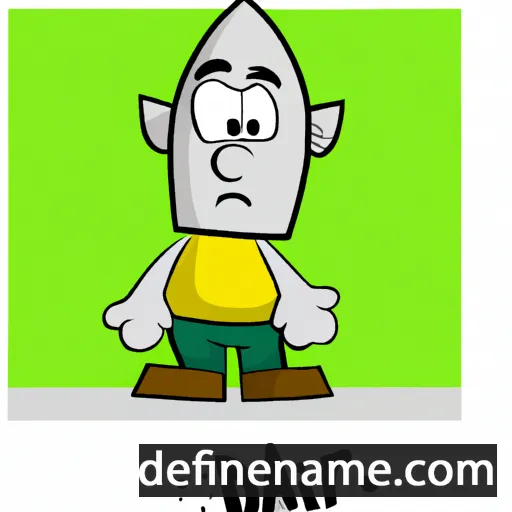 cartoon of the name Dráfi