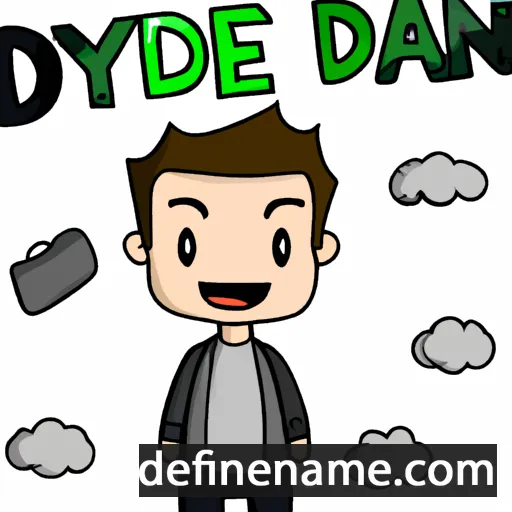 cartoon of the name Drayden