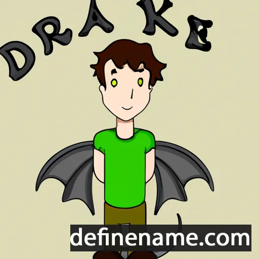 Drayke cartoon