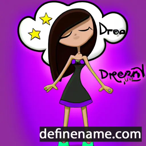 cartoon of the name Dreama