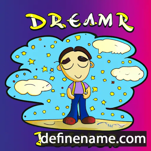 cartoon of the name Dreamer