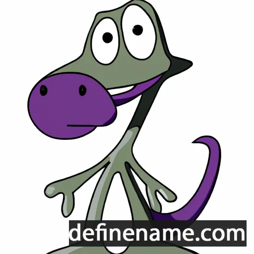 cartoon of the name Drenwal