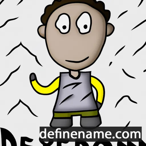 cartoon of the name Dreyton