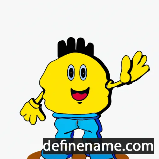 cartoon of the name Drini