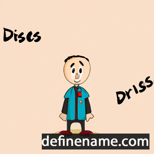 Driss cartoon