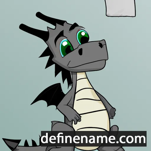 cartoon of the name Drogón