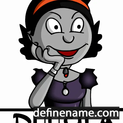 cartoon of the name Drucilla