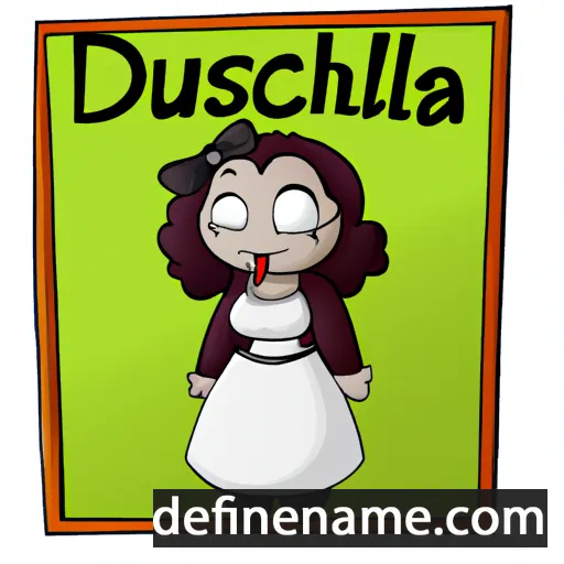 Druscilla cartoon