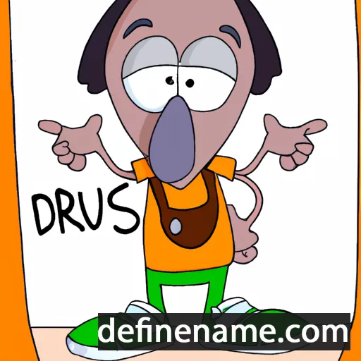 Druvis cartoon