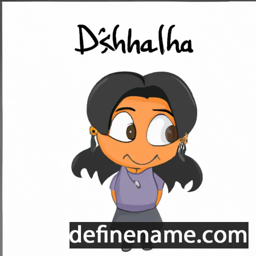 Dshamilja cartoon