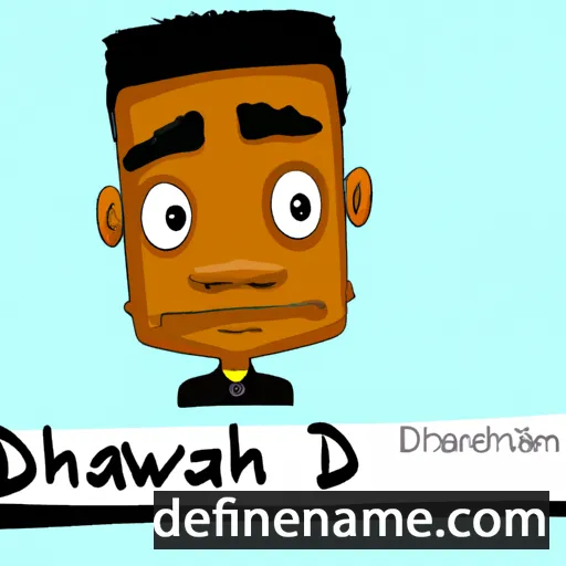 Dshawn cartoon