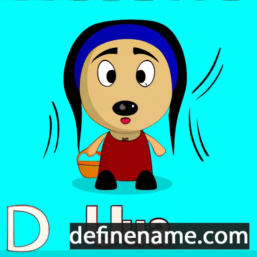 cartoon of the name Dúna