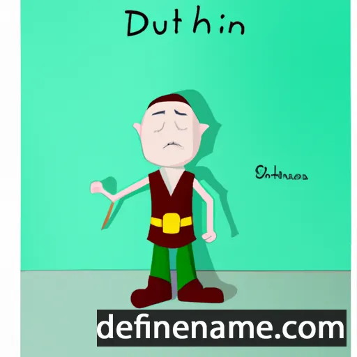 Dúnlaith cartoon