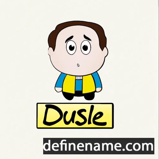 cartoon of the name Düşle