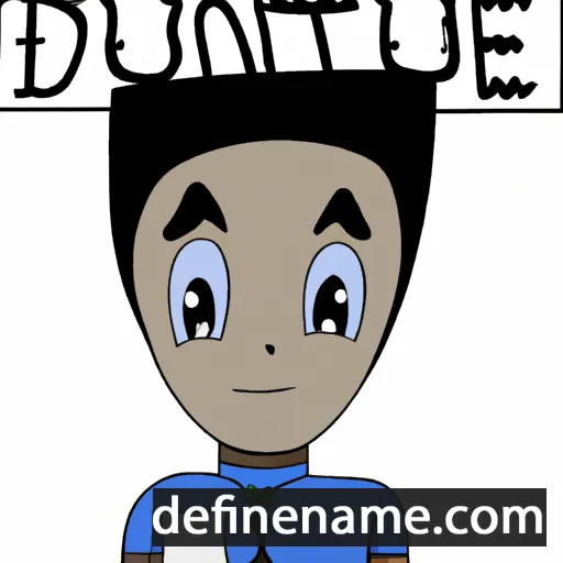 Duaine cartoon