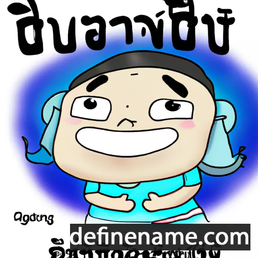 Duangrat cartoon