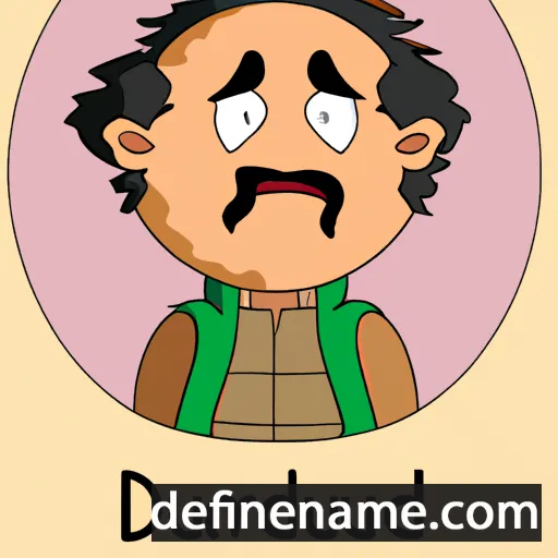 cartoon of the name Duardu