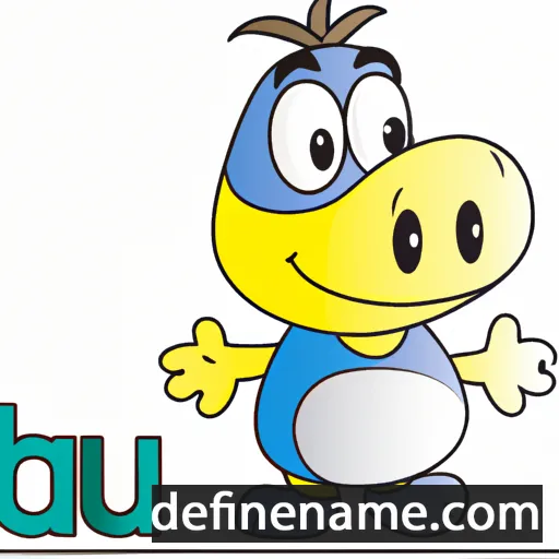 cartoon of the name Ducu