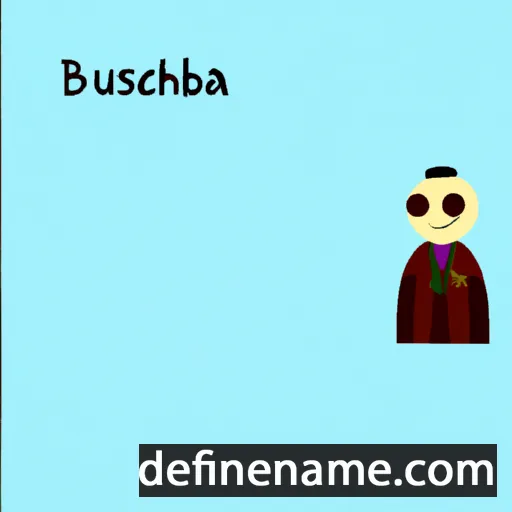 cartoon of the name Duibheasa