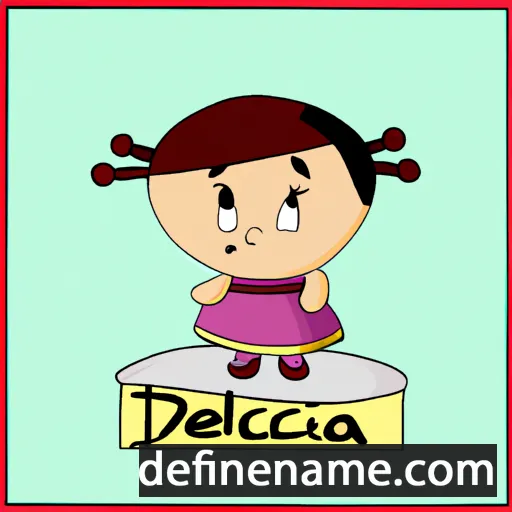 Dulcelina cartoon