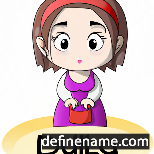 cartoon of the name Dulia