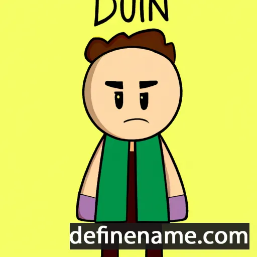 cartoon of the name Duran