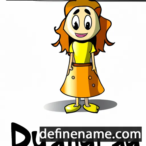 cartoon of the name Durancina