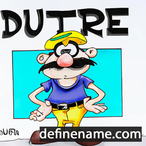 Duretti cartoon