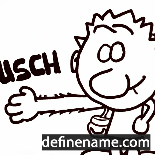 cartoon of the name Durisch