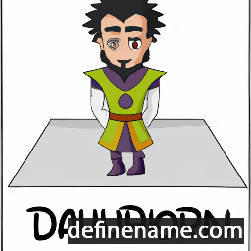 cartoon of the name Durjahon