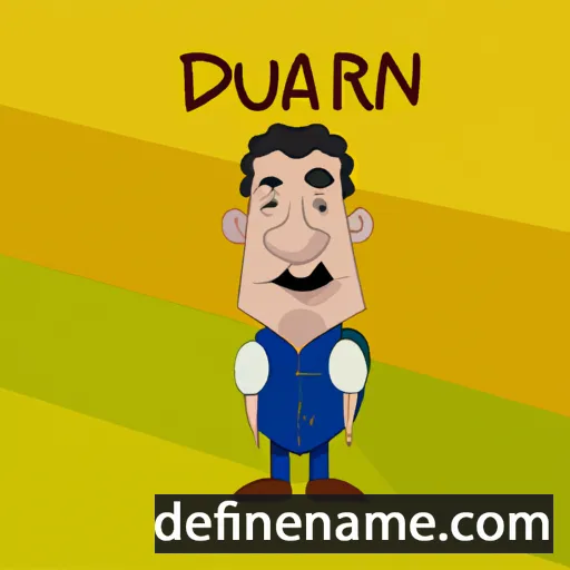 cartoon of the name Durlan