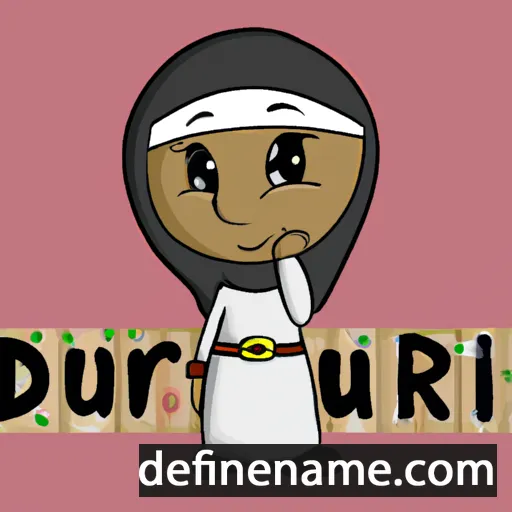 Durriyah cartoon