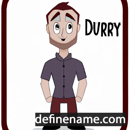 cartoon of the name Duryea