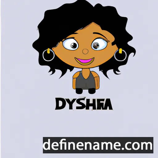 Dyesha cartoon