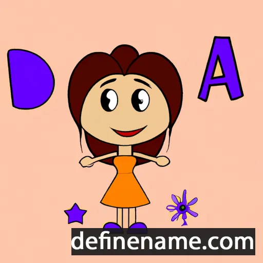 Dyjana cartoon