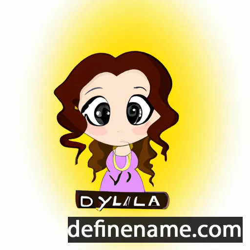 Dylana cartoon