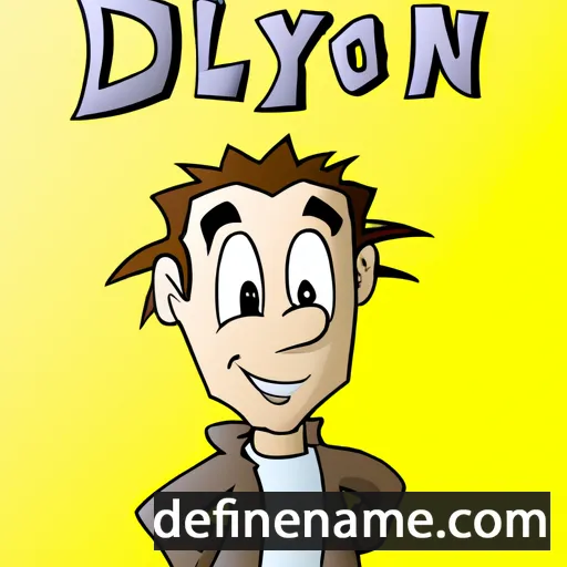 Dylon cartoon