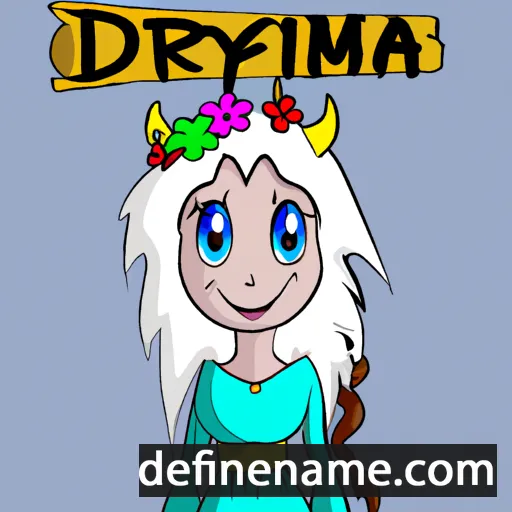 Dyrfinna cartoon