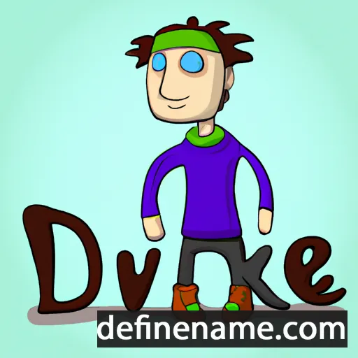 cartoon of the name Dyveke