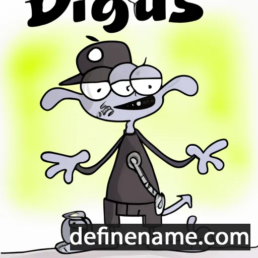 Džiugas cartoon