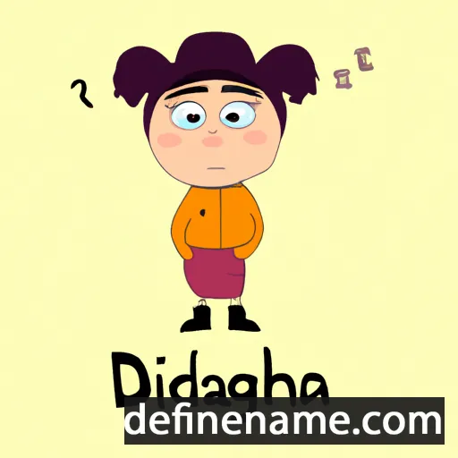 cartoon of the name Dzaghlika