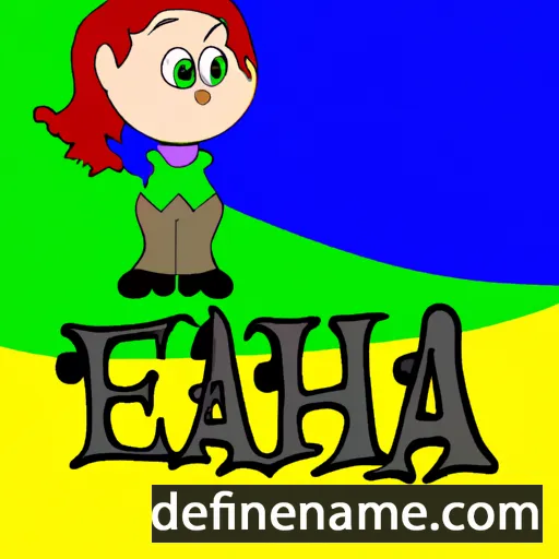 Eabha cartoon