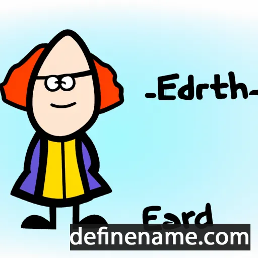 Eadfrith cartoon