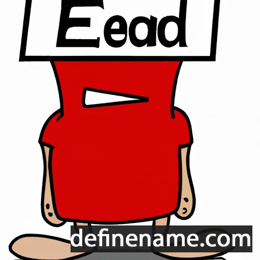 cartoon of the name Eadred